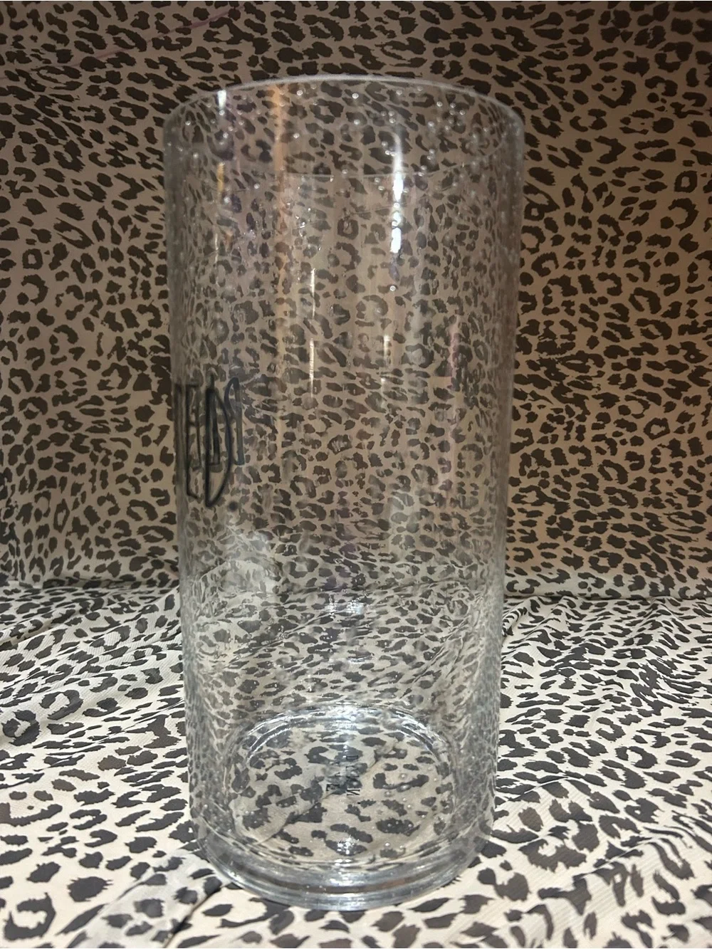 Rae Dunn Hurricane Bubble Vase Large “Blessed”